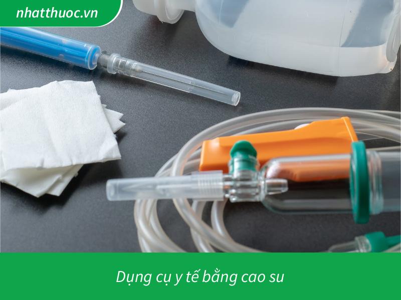 Dụng cụ y tế bằng cao su