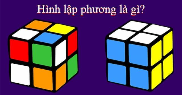 Hình lập phương là gì