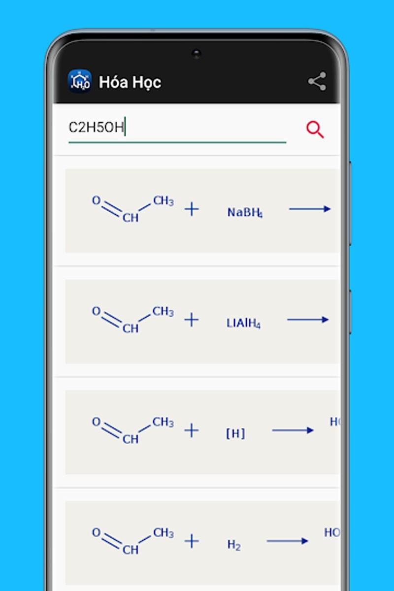 Dễ dàng giải quyết các phản ứng hóa học