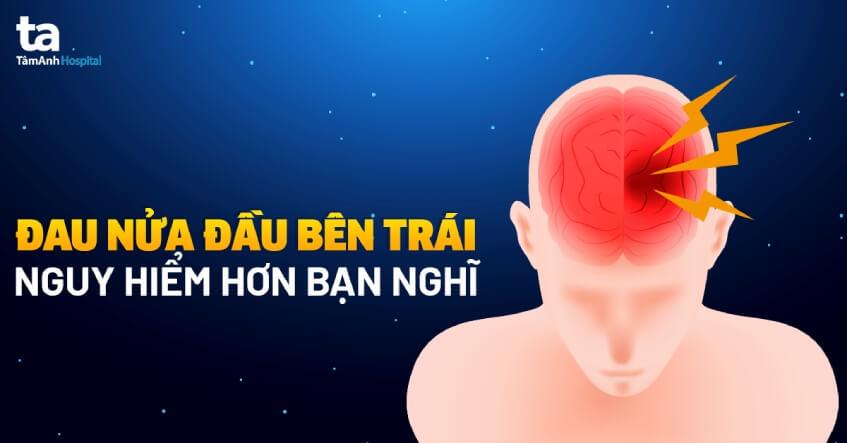 đau nửa đầu bên trái