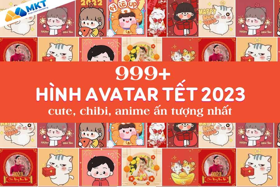 avatar tết 2023 cute