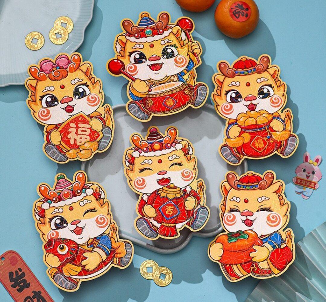 In bao lì xì chibi theo yêu cầu - In bao lì xì chibi giá rẻ