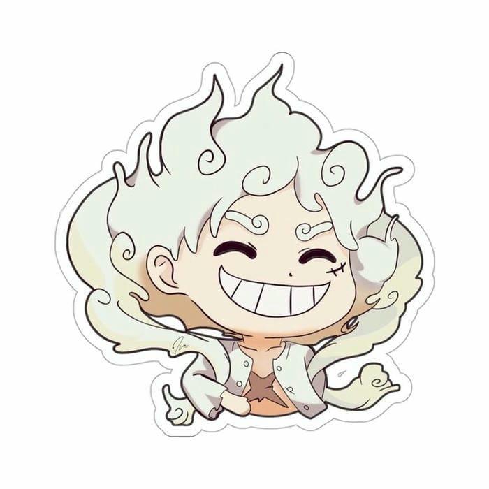 Ảnh chibi cute Luffy gear 5