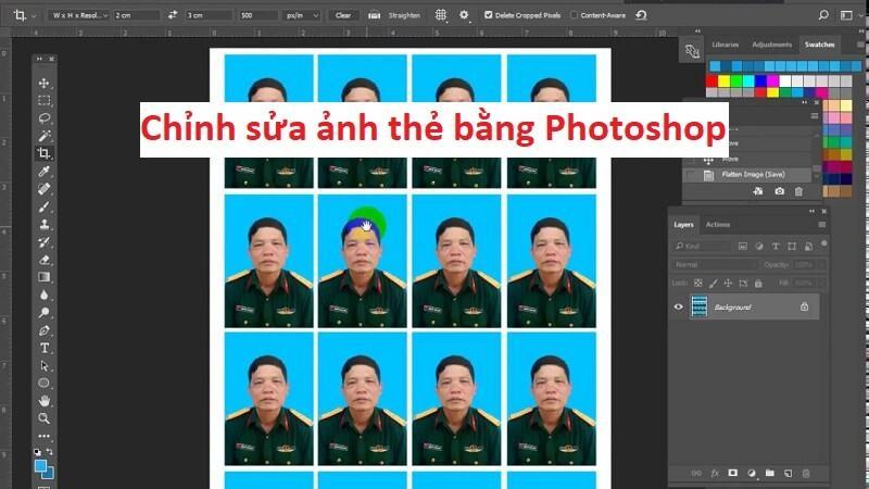 Chinh sua anh the bang photoshop