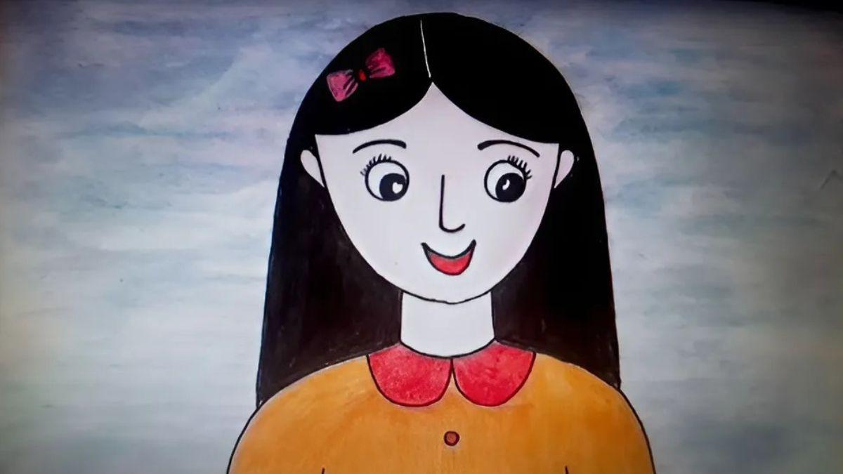 Vẽ tranh về mẹ đẹp, đơn giản