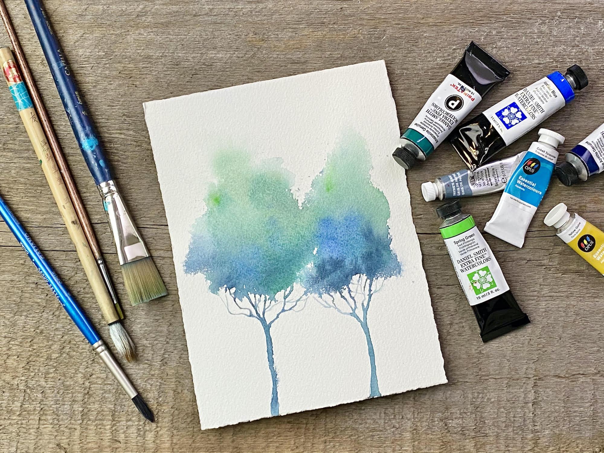 Màu Nước Là Gì What is Watercolor