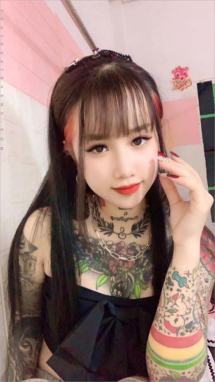 hình con gái ngầu 5