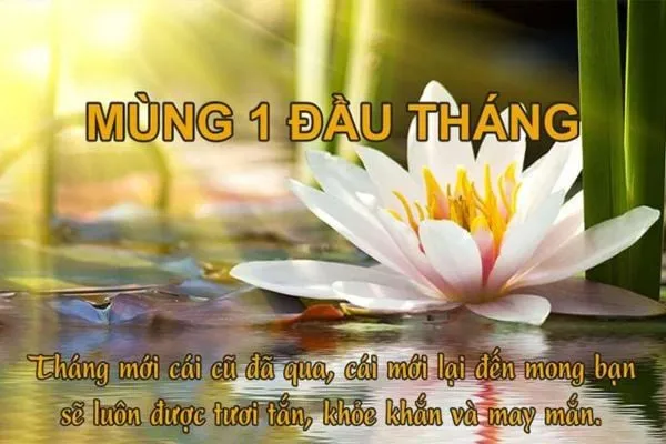 Hình ảnh chúc mùng 1 đầu tháng