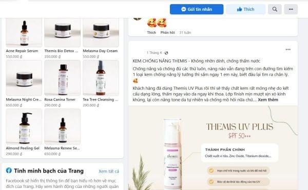 Hướng dẫn cách đăng bài bán mỹ phẩm trên Facebook chi tiết